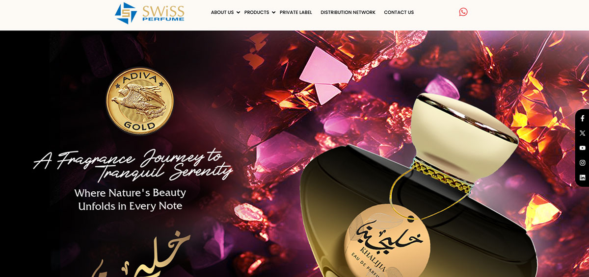 4SWISS PERFUME INDUSTRIES – Premium Fragrance-Based Deodorants from Dubai